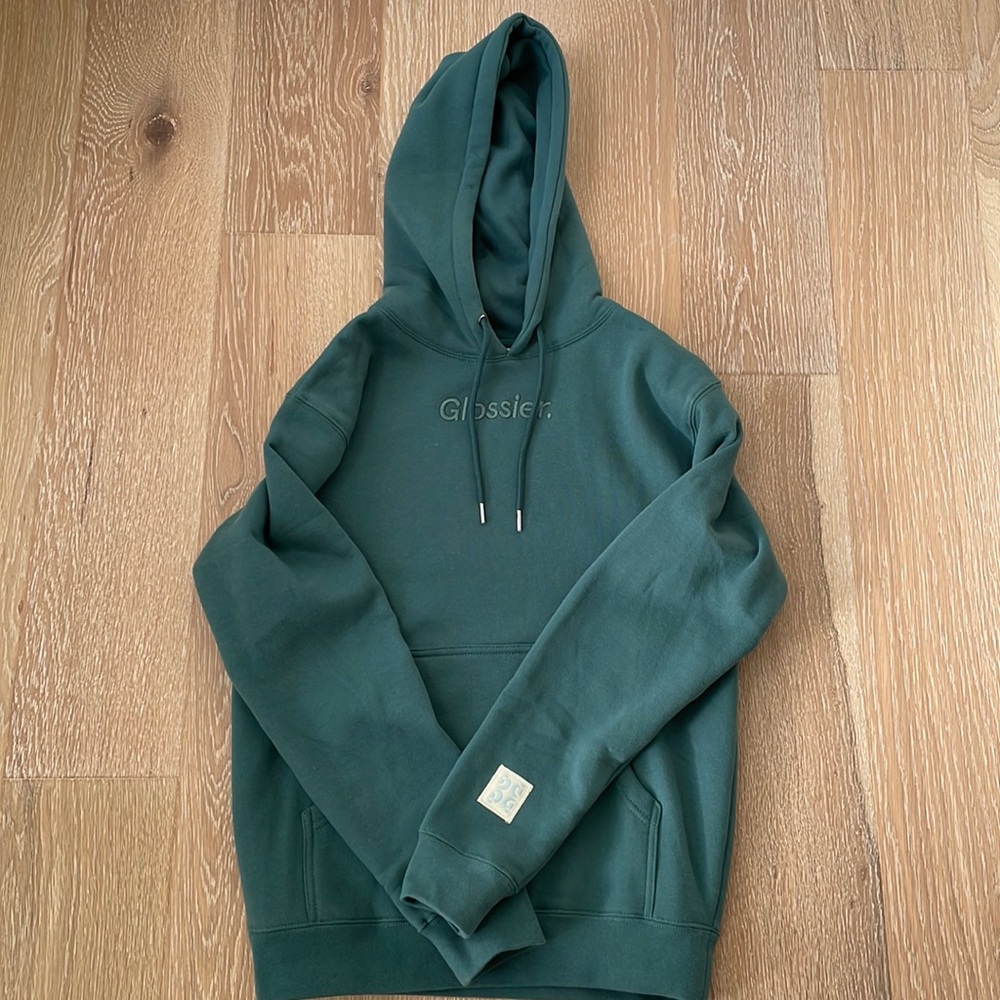 Glossier limited edition sage hoodie - XS